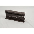 Perfiles de aluminio duraderos con pintura en aerosol para puertas